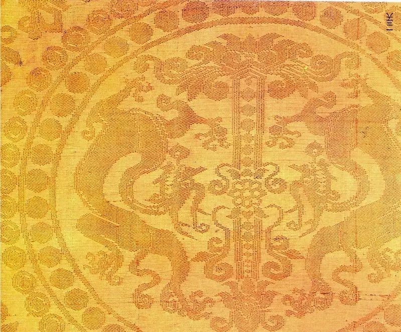 最華麗的傳統(tǒng)花布，《源氏物語》的中國絲織品