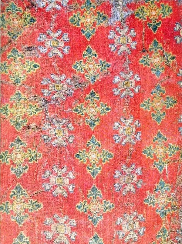 最華麗的傳統(tǒng)花布，《源氏物語》的中國絲織品