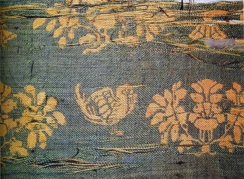 最華麗的傳統(tǒng)花布，《源氏物語》的中國絲織品