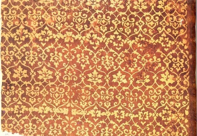 最華麗的傳統(tǒng)花布，《源氏物語》的中國絲織品