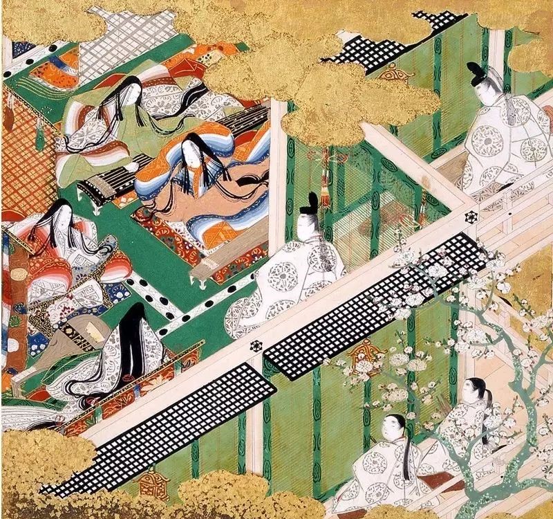 最華麗的傳統(tǒng)花布，《源氏物語》的中國絲織品