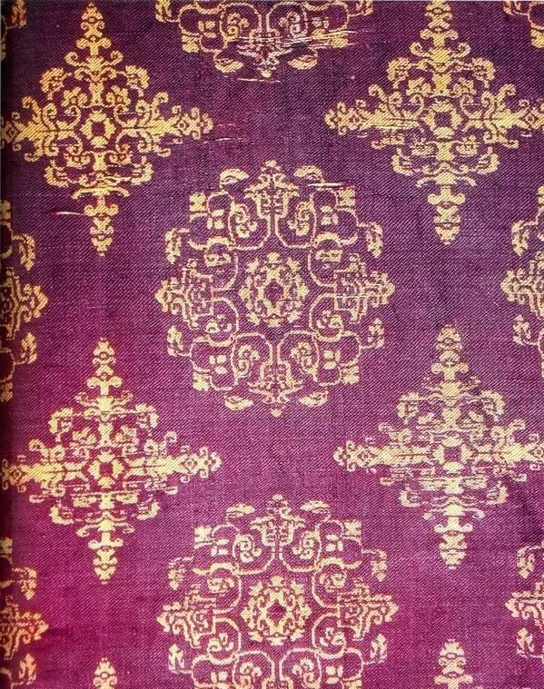 最華麗的傳統(tǒng)花布，《源氏物語》的中國絲織品