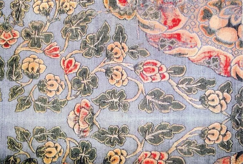 最華麗的傳統(tǒng)花布，《源氏物語》的中國絲織品