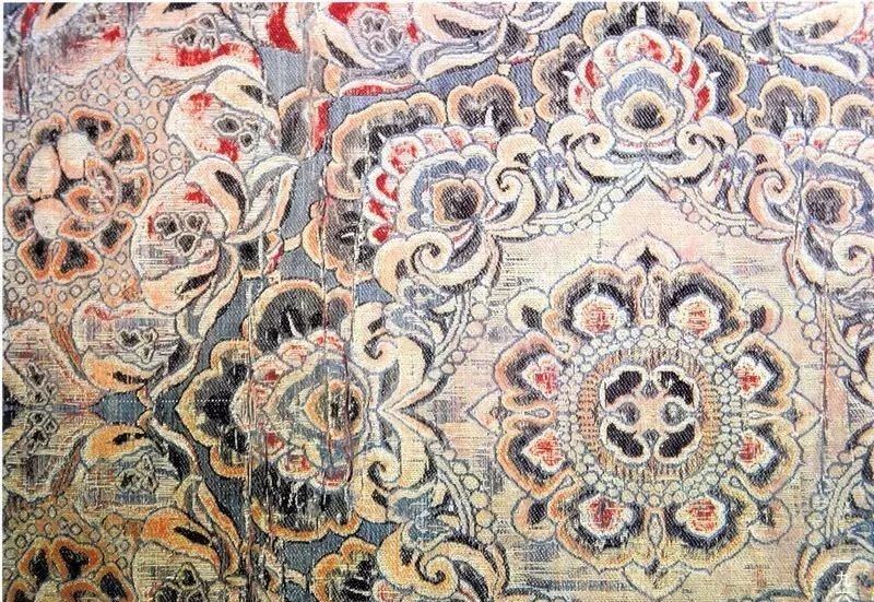 最華麗的傳統(tǒng)花布，《源氏物語》的中國絲織品