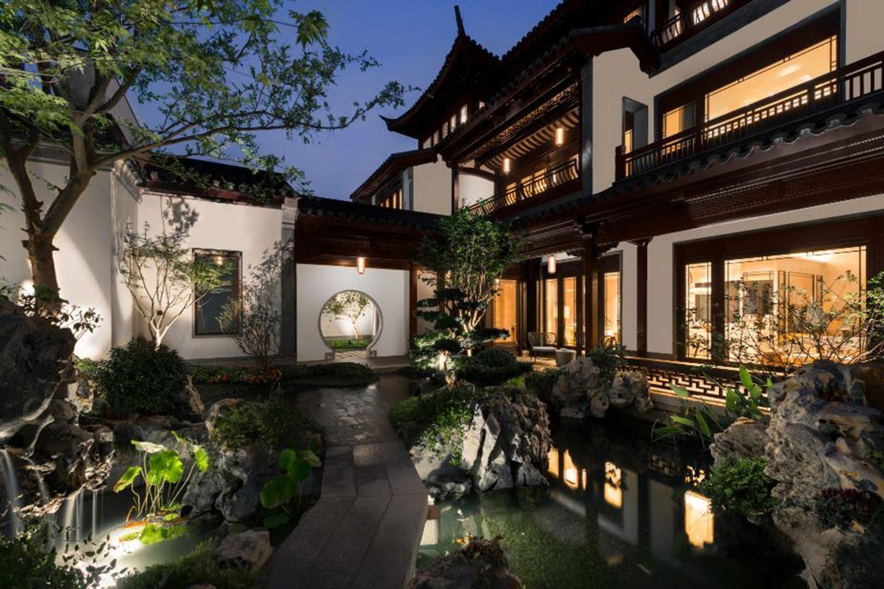 10所綠城·中式宅院，何必羨“西風(fēng)”中式乃最美