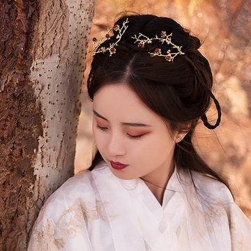 傷感流淚帶傘頭像，唯美古風(fēng)真人頭像