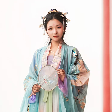 長(zhǎng)相思帶傘女生頭像，唯美古風(fēng)真人頭像