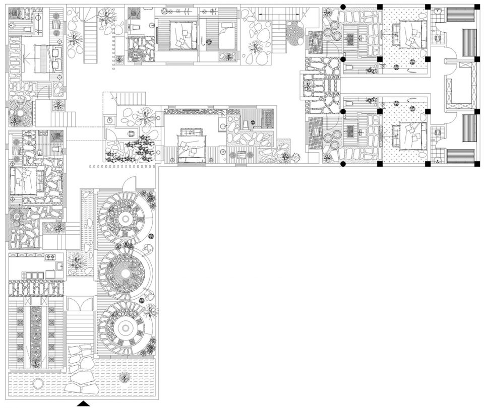 香格里拉·言?意，頗有古代山水畫的意境