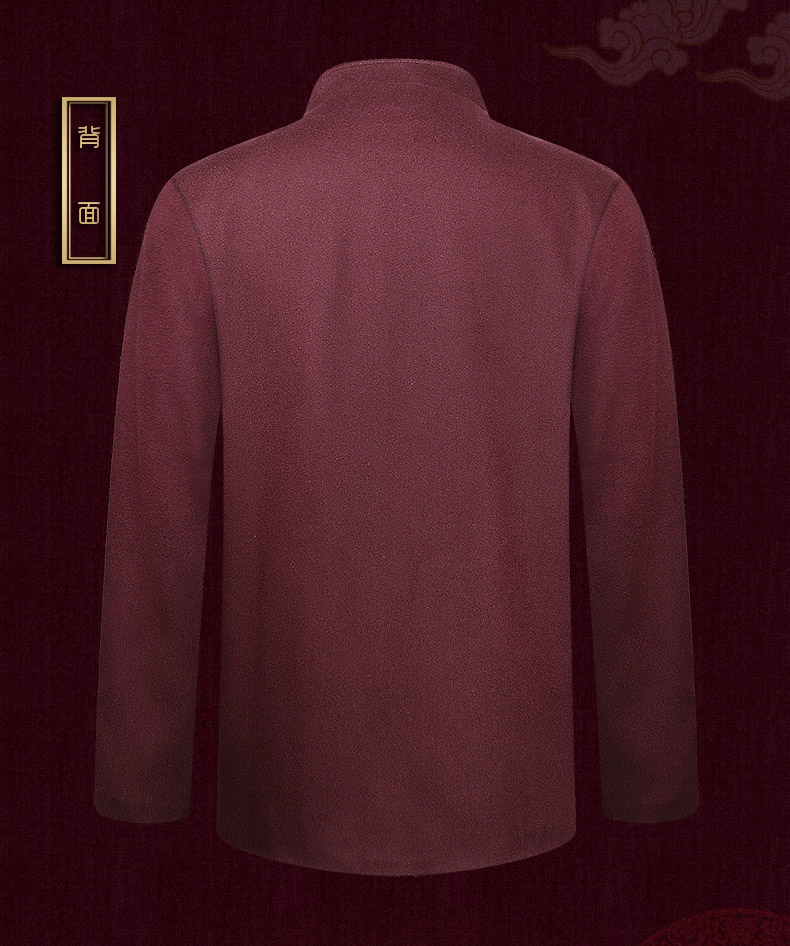 古典情侶羊毛妮唐裝，復(fù)古風(fēng)中式唐裝