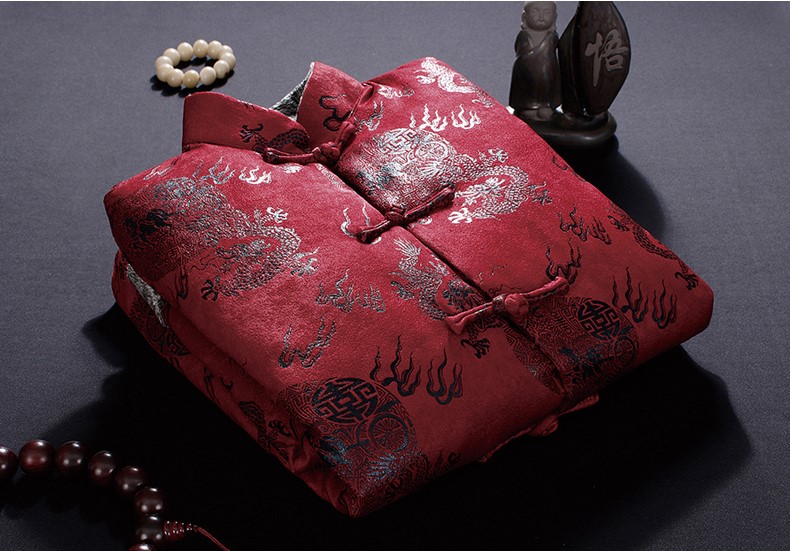 喜慶唐裝禮服外套，復古風男士唐裝