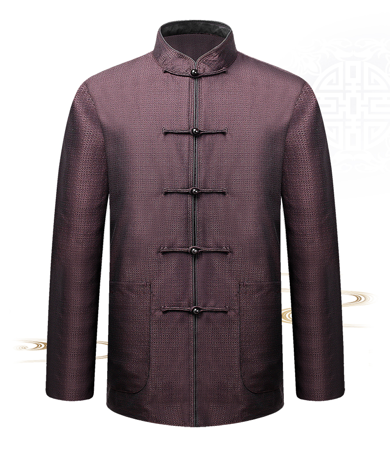 簡約復古風男士唐裝中式華裝唐服