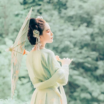 白衣仙子女生頭像，唯美古風(fēng)真人頭像