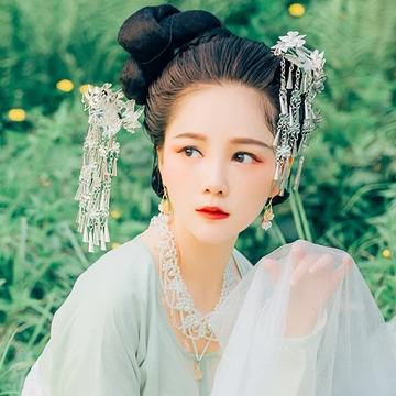 白衣仙子女生頭像，唯美古風(fēng)真人頭像