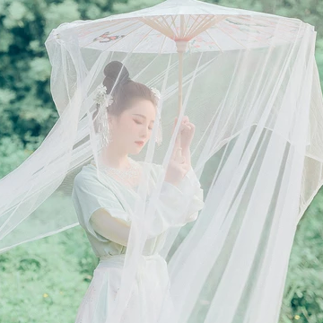 白衣仙子女生頭像，唯美古風(fēng)真人頭像