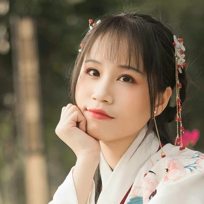 清新可愛漢服女生頭像，唯美古風(fēng)真人頭像