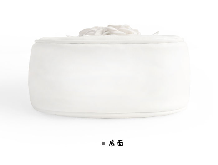 甜美蕾絲立體花朵手提包，古風仙氣手工包