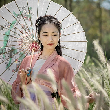 青春陽(yáng)光少女頭像，唯美古風(fēng)真人頭像