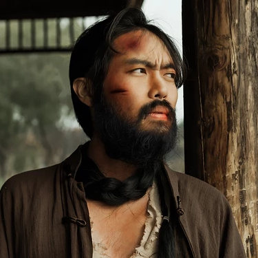 霸氣男生打架帶兵器頭像，唯美古風(fēng)真人頭像