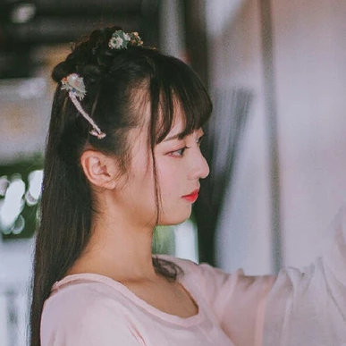 清新文藝女生頭像，唯美古風(fēng)真人頭像