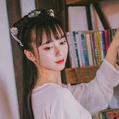 清新文藝女生頭像，唯美古風(fēng)真人頭像