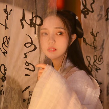 淡雅美人頭像，唯美古風(fēng)真人頭像