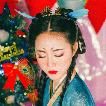 精靈可愛女生頭像，唯美古風(fēng)真人頭像