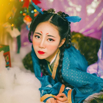 精靈可愛女生頭像，唯美古風(fēng)真人頭像