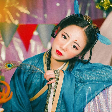 精靈可愛女生頭像，唯美古風(fēng)真人頭像