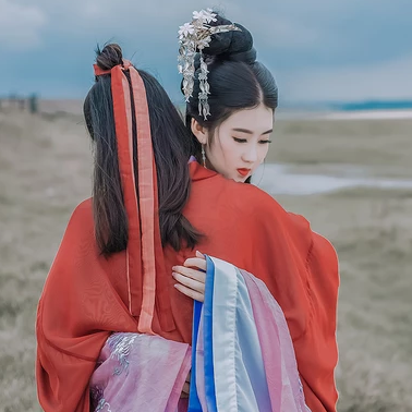 草原喝酒閨蜜頭像，唯美古風(fēng)真人頭像