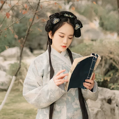 淡雅文藝小清新頭像，唯美古風(fēng)真人頭像