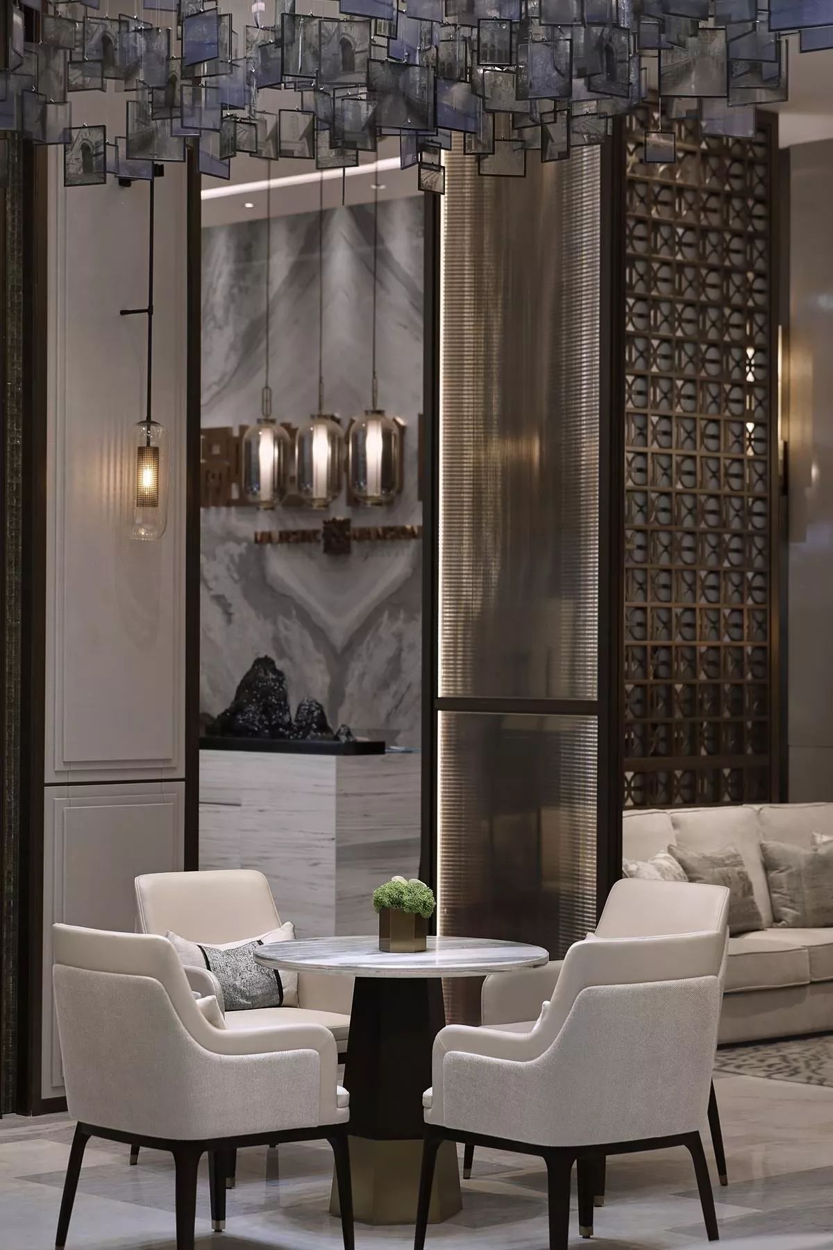 文人風(fēng)尚的新中式裝修設(shè)計(jì)：廣州融創(chuàng)御園