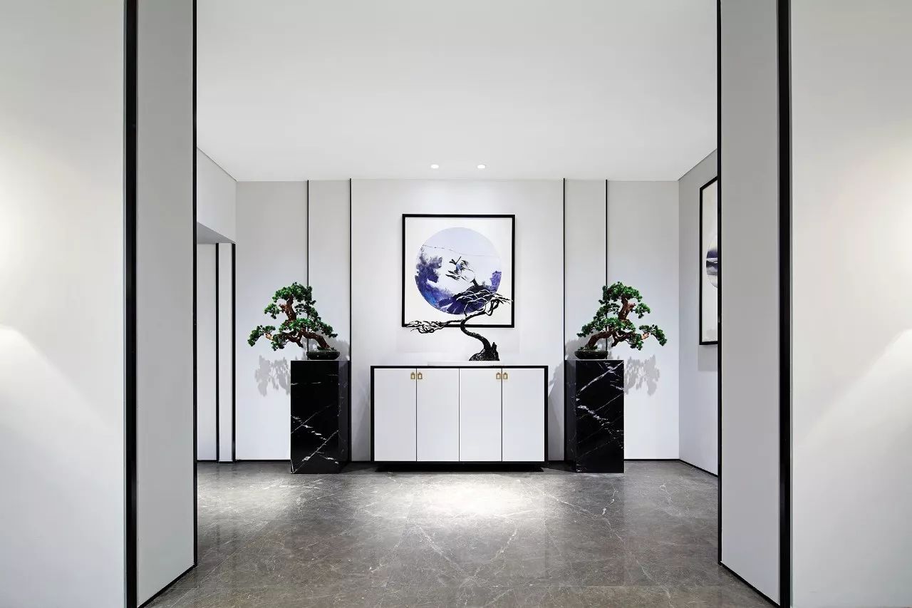 雙拼別墅樣板房：禪意留白的東方中式之美！