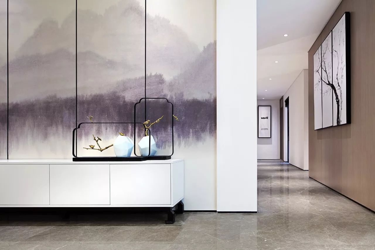 雙拼別墅樣板房：禪意留白的東方中式之美！