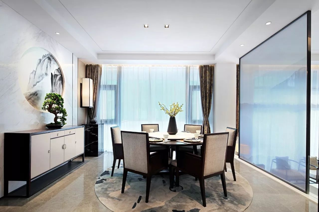 雙拼別墅樣板房：禪意留白的東方中式之美！