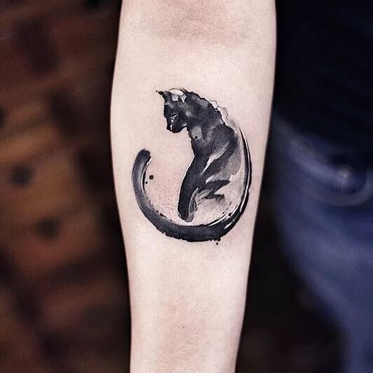 水墨人體彩繪藝術(shù)，傳統(tǒng)國(guó)畫與時(shí)尚刺青的融合