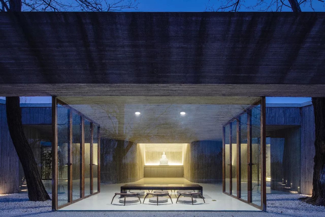 佛系新中式建筑，河北水岸佛堂！