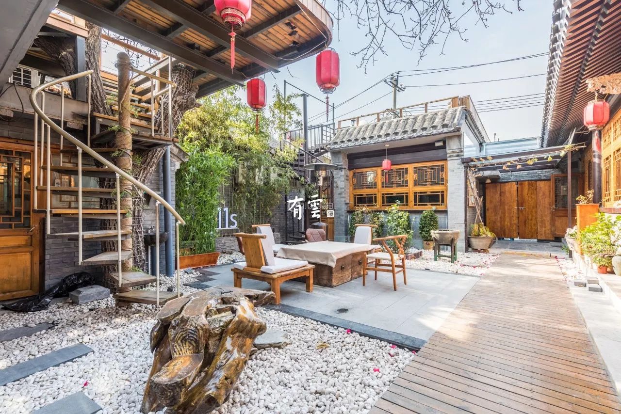 京城·63號院子，有院子老樹老北京的煙火氣息