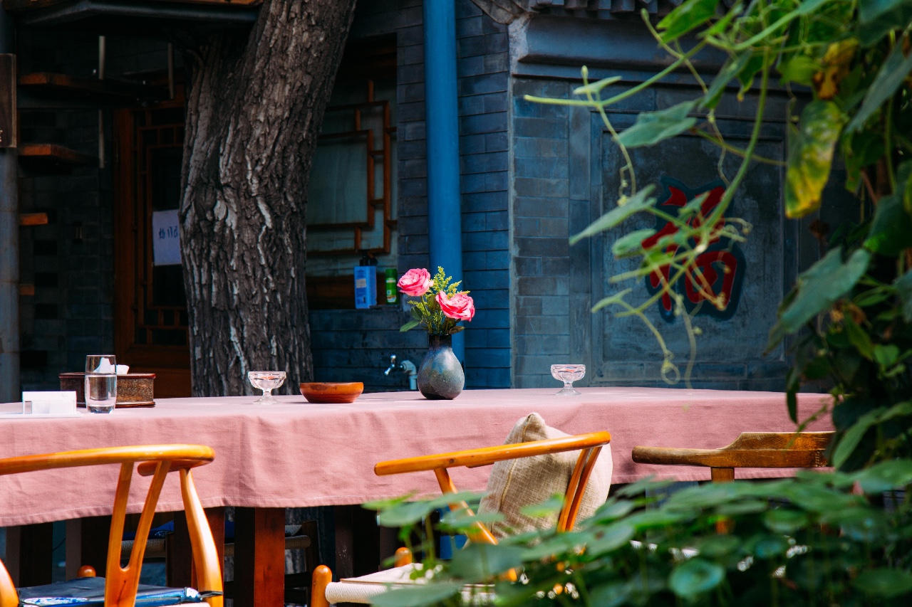 京城·63號院子，有院子老樹老北京的煙火氣息