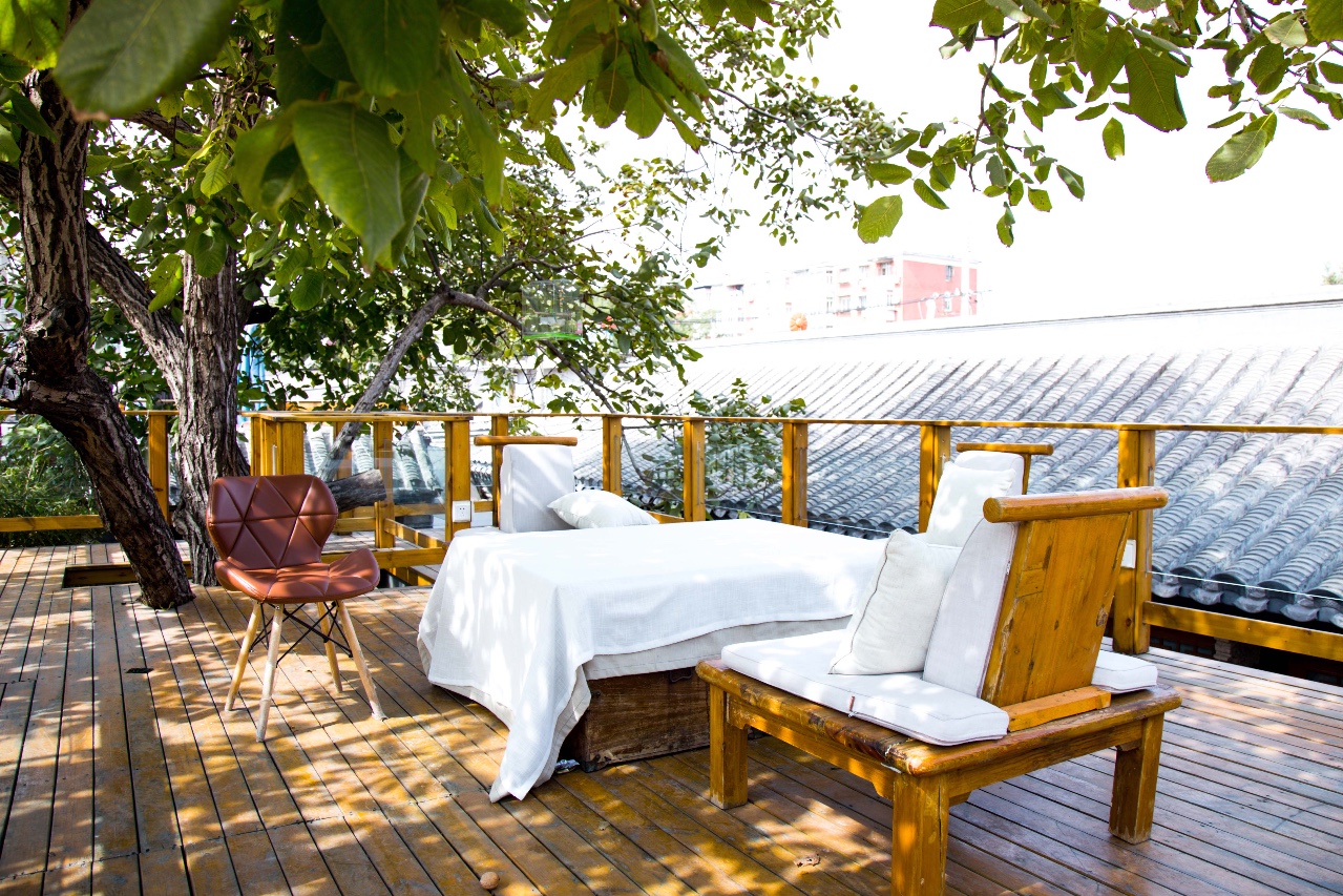 京城·63號(hào)院子，有院子老樹老北京的煙火氣息