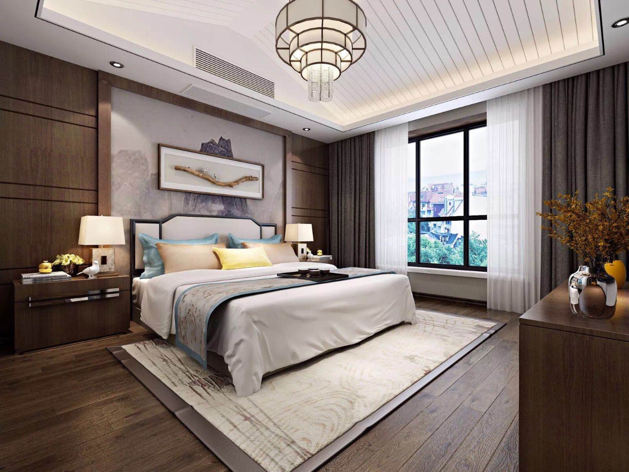 中式裝修設計：看遍最火的中式院墅