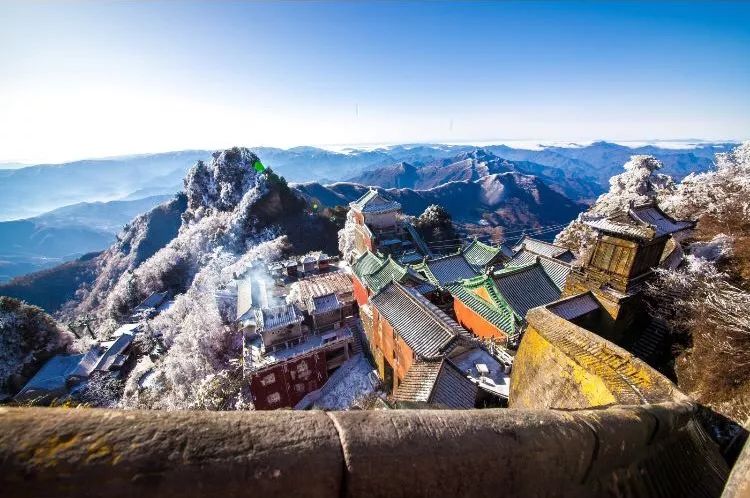 武當山雪景攝影：雪后武當是仙山