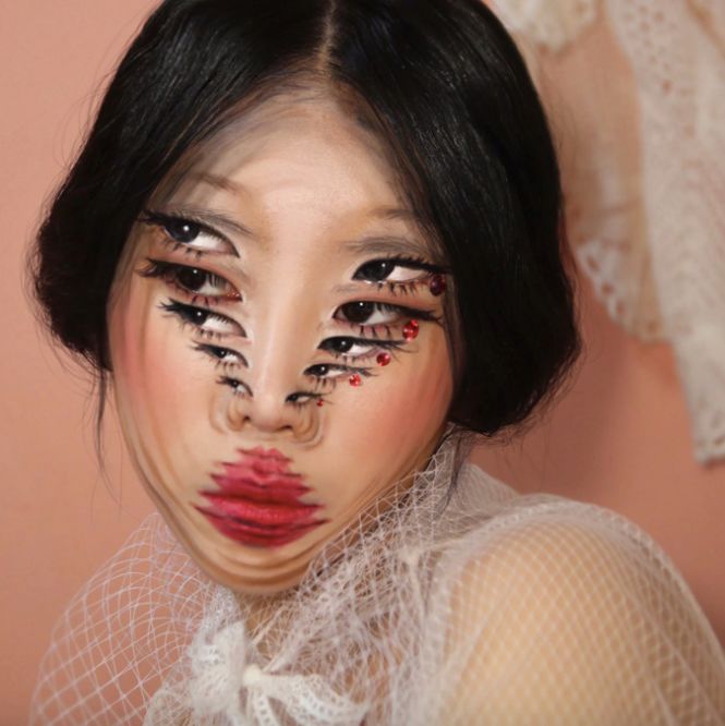 人體彩繪藝術(shù)：在皮膚上畫(huà)畫(huà)，美爆了!