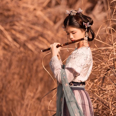 文藝小清新女生頭像，唯美古風(fēng)真人頭像