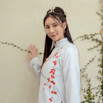 漢服清新女生頭像，唯美古風(fēng)真人頭像
