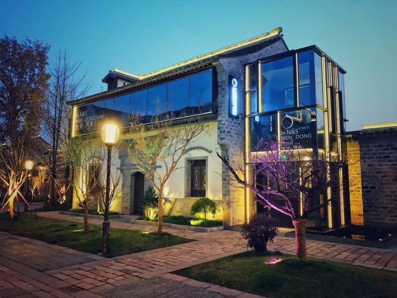 隱南·門東，有著金陵六朝古都的味道