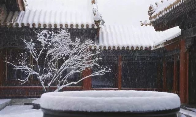 最美中國古建筑：紫禁城下雪了！