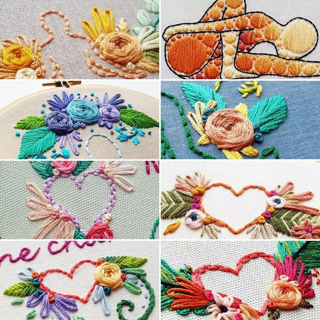 唯美手工刺繡藝術(shù)：用針線填滿你的生活吧!