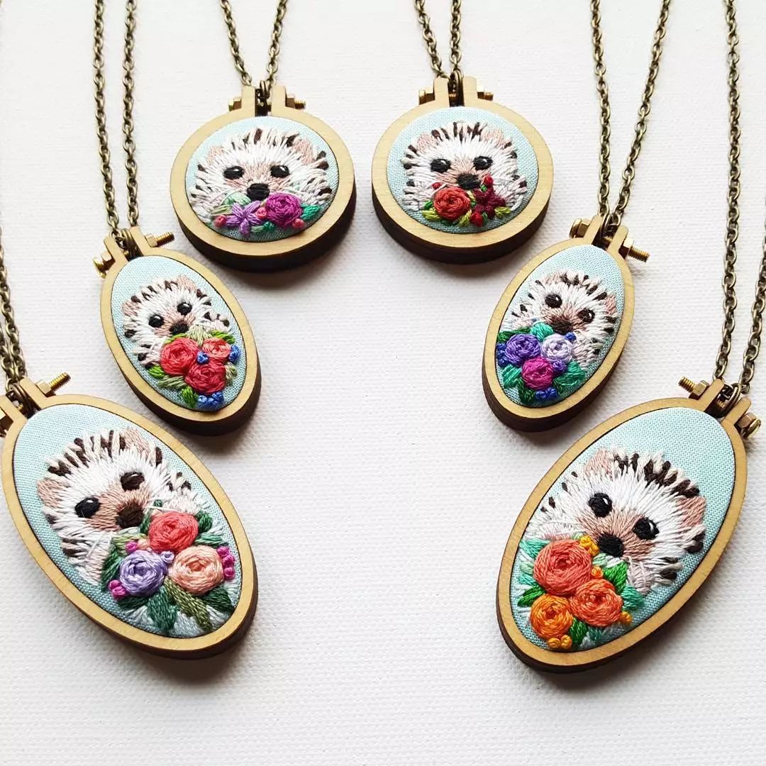 唯美手工刺繡藝術(shù)：用針線填滿你的生活吧!