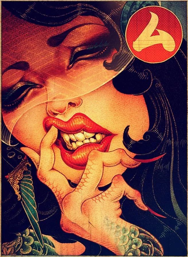 洋溢著肉欲的插畫：日本畫家筆下的東方美感！