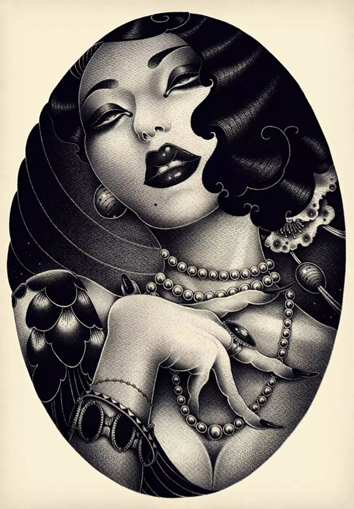 洋溢著肉欲的插畫：日本畫家筆下的東方美感！